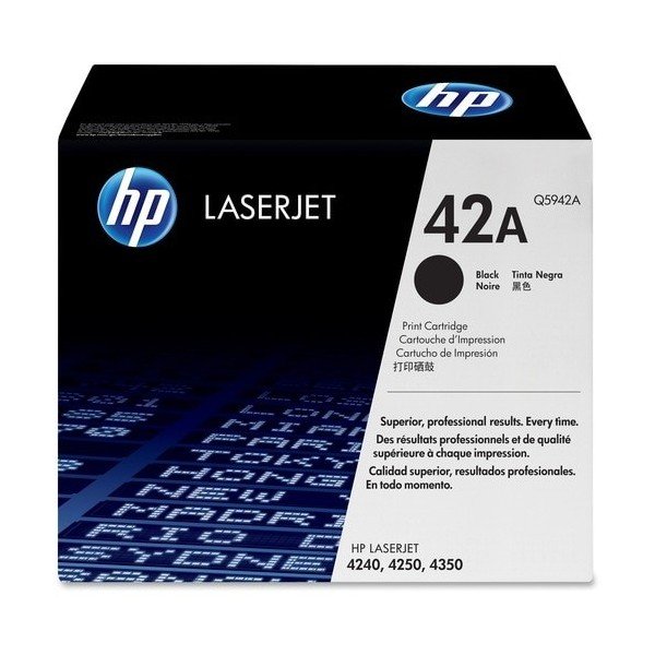 HP Inc. HP 42A (Q5942A) Original Standard Yield Laser Toner Cartridge - Q5942A