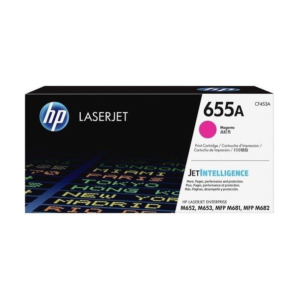 HP Inc. HP 655A (CF453A) Original Laser Toner Cartridge - CF453A