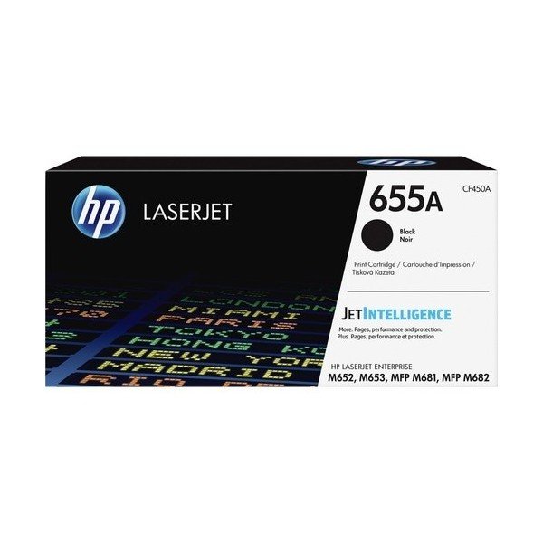 HP Inc. HP 655A (CF450A) Original Laser Toner Cartridge