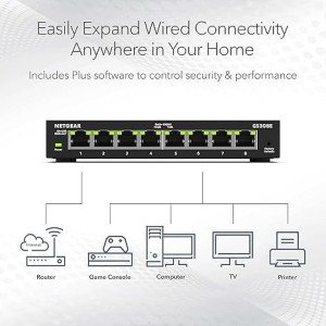 8PT GIGABIT PLUS SWITCH