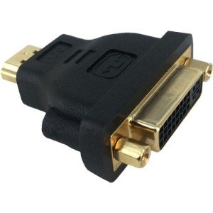 HDMI MALE TO DVI-I DUAL LINK FEMALE