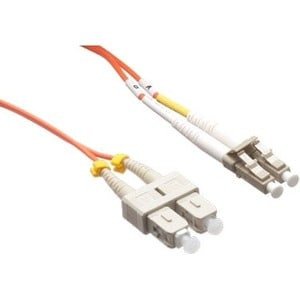 Axiom Memory Axiom LC/SC Multimode Duplex OM1 62.5/125 Fiber Optic Cable 3m -LCSCMD6O-3M-AX