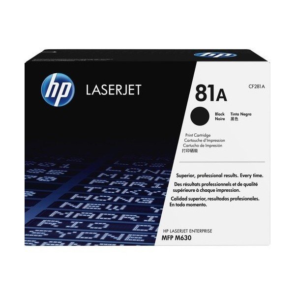 HP Inc. HP 81A (CF281A) Original Laser Toner Cartridge - CF281A