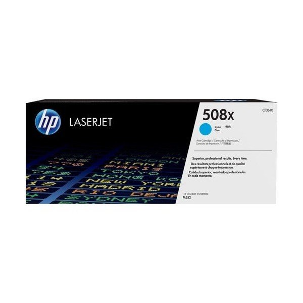 HP Inc. HP 508X (CF361X) Original High Yield Laser Toner Cartridge - CF361X