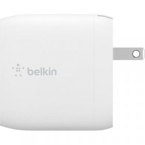 Belkin BoostCharge Dual USB-A Wall Charger 24W + USB-A to Micro-USB cable - WCE002DQ1MWH