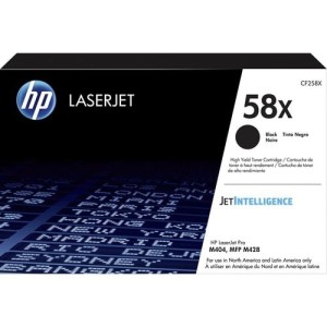 HP 58X (CF258X) Original High Yield Laser Toner Cartridge -CF258X