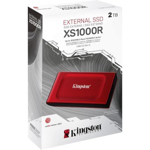 2TB XS1000 RED EXTERNAL USB 3.2