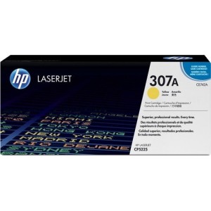 HP Inc. HP 307A (CE742A) Original Laser Toner Cartridge - CE742A