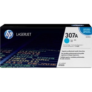 HP Inc. HP 307A (CE741A) Original Laser Toner Cartridge - CE741A