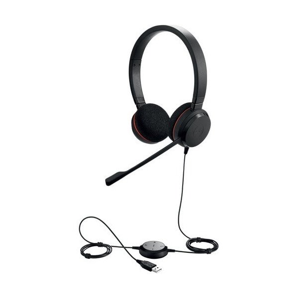 Jabra - Gn Us Jabra Evolve 20 Microsoft Lync Stereo