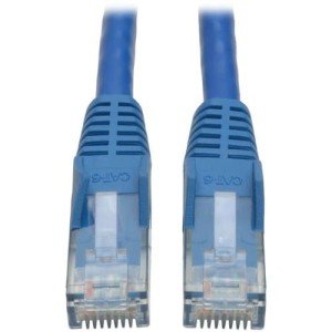 50PK 1FT CAT6 BLUE SNAGLESS MOLDED PATCH CABLE RJ45