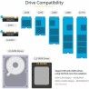 STANDALONE M.2 SATA M.2 NVME DUPLICATOR ERASER HDD/SSD