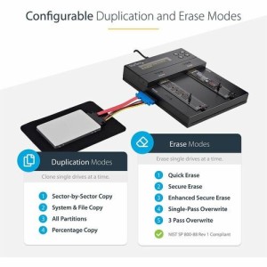 STANDALONE M.2 SATA M.2 NVME DUPLICATOR ERASER HDD/SSD