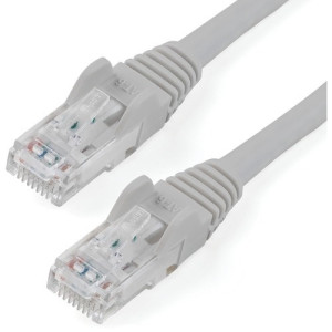 100FT CAT6 GRAY SNAGLESS PVC RJ45 TO RJ45 24AWG UTP PATCH CABLE