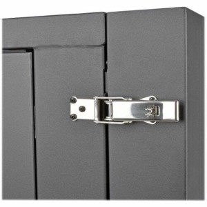 12U WALL MOUNT RACK ENCLOSURE CABINET HINGED DEEP ACRYLIC WINDOW