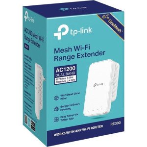 AC1200 MESH WI-FI RANGE EXTNDR 2.4/5GHZ BAND 300/867 MBPS