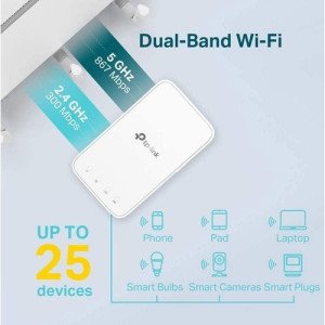 AC1200 MESH WI-FI RANGE EXTNDR 2.4/5GHZ BAND 300/867 MBPS