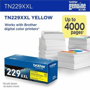 Brother Original Super High Yield Laser Toner Cartridge  - TN229XXLY