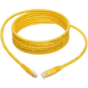 Tripp Lite by Eaton Cat6 Gigabit Molded Patch Cable (RJ45 M/M), Yellow, 10 ft - N200-010-YW