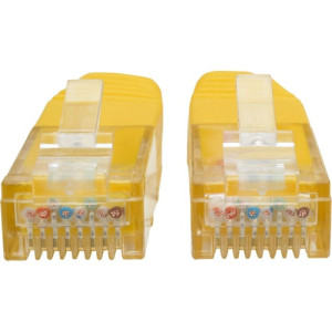 Tripp Lite by Eaton Cat6 Gigabit Molded Patch Cable (RJ45 M/M), Yellow, 10 ft - N200-010-YW