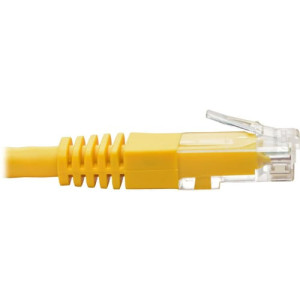 Tripp Lite by Eaton Cat6 Gigabit Molded Patch Cable (RJ45 M/M), Yellow, 10 ft - N200-010-YW