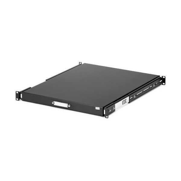 StarTech.com Black Deep Sliding Server Shelf