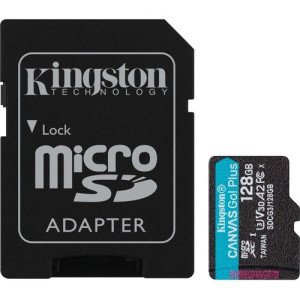 MULTI 25 128GB MICROSDXC CANVAS 170R A2 U3 V30 CARD+ADP CR