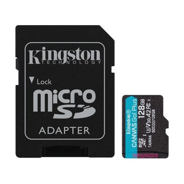 MULTI 25 128GB MICROSDXC CANVAS 170R A2 U3 V30 CARD+ADP CR