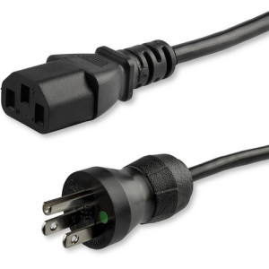 15FT HOSPITAL-GRADE POWER CORD NEMA 5-15P TO C13 5M