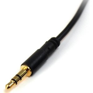 15FT M/M SLIM STEREO AUDIO CABLE 3.5MM FOR IPOD AND MP3 PLAYER