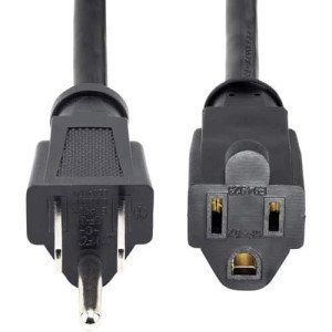 15FT NEMA 5-15R TO NEMA 5-15P POWER CORD EXTENSION