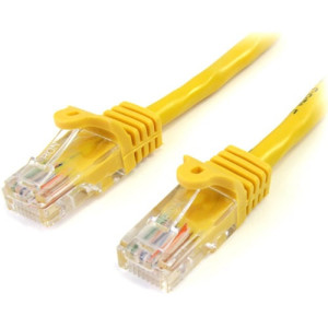 15FT SNAGLESS CAT5E RJ45 NETWORK PATCH CABLE YL