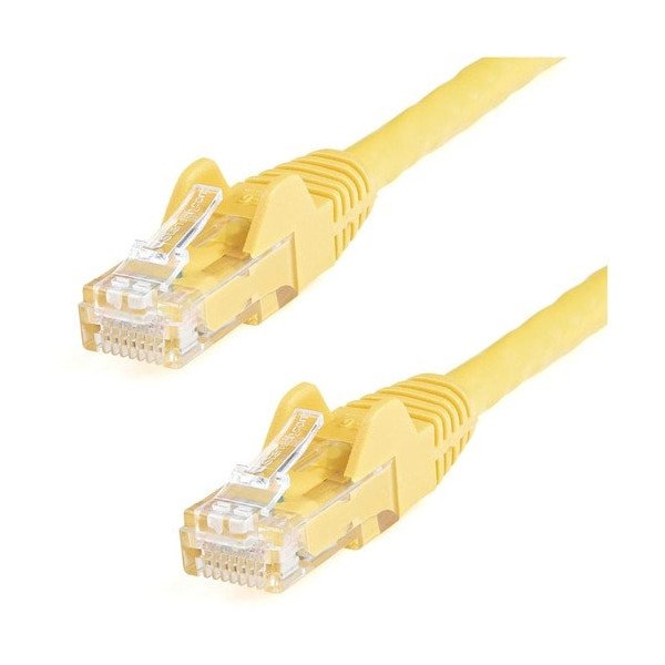 15FT YELLOW CAT6 UTP SNAGLESS PATCH CABLE