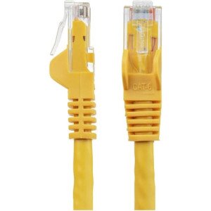 15FT YELLOW CAT6 UTP SNAGLESS PATCH CABLE