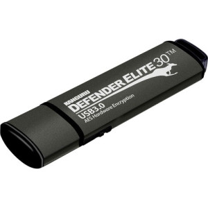 16GB DEFENDER ELITE 30 FLASH DRIVE USB3.0 AES HW ENCRYPT RUGGED