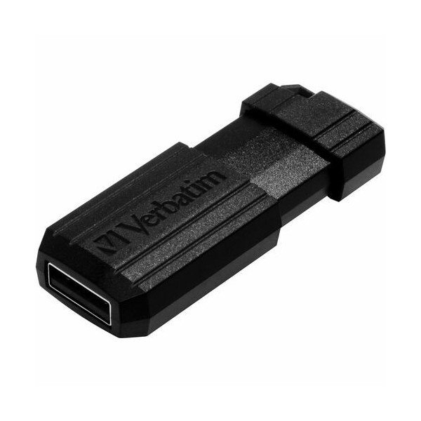 16GB PINSTRIPE USB FLASH DRIVE BLACK NR MULTI 10