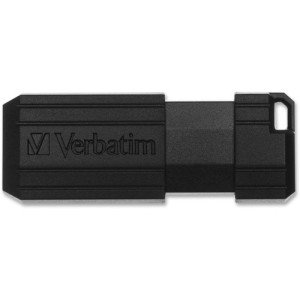 16GB PINSTRIPE USB FLASH DRIVE BLACK NR MULTI 10