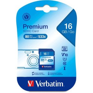 16GB PREMIUM SDHC MEMORY CARD MULTI 4