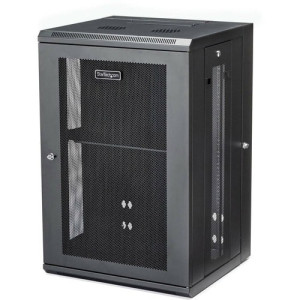 18U WALL MOUNT SVR RACK W/HINGE RACK ENCLOSURE