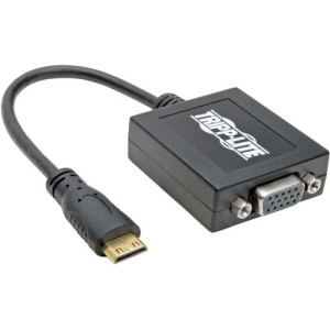 Tripp Lite Mini HDMI to VGA Adapter Converter fo Smartphone / Tablet / Ultrabook - P131-06N-MINI