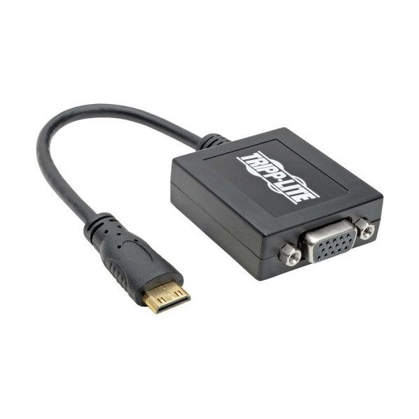 Tripp Lite Mini HDMI to VGA Adapter Converter fo Smartphone / Tablet / Ultrabook