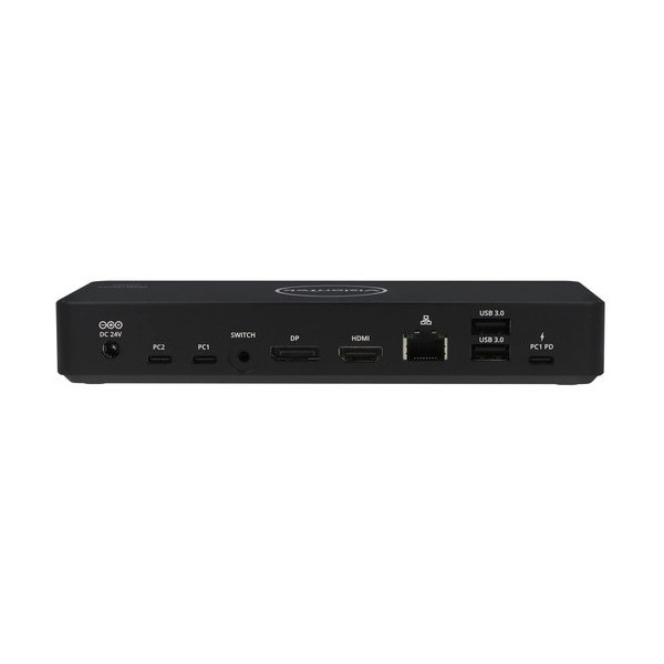 VisionTek VT2900 USB-C Dual System KVM Docking Station with 100W Power Delivery