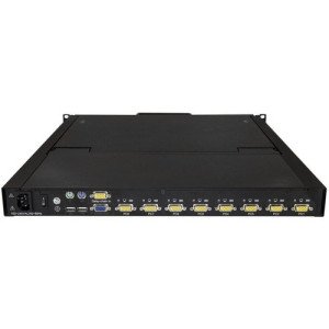 19IN 8PORT RACKMOUNT KVM CONSOLE F/SVR RACK VGA KVM