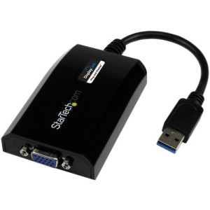 19PIN USB 3.0 TO 15PIN VGA M/F EXT VID CARD MULTI MNTR ADAP F/MAC