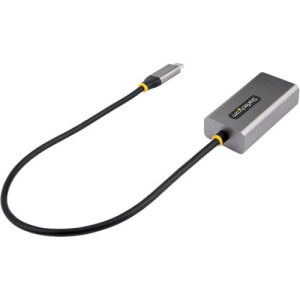 1FT GRAY AND BLACK GB USB-C TO RJ45 ENET ADAPTER WIN/MACOS/LINUX