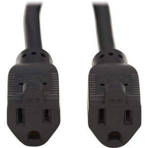 1FT EXT CORD Y SPLITTER 2X 5-15R 120V