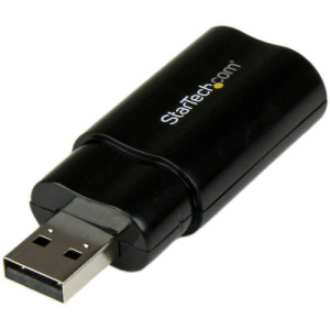 STEREO AUDIO USB EXTERNAL SOUND CARD ADAPTER FOR PC OR LAPTOP