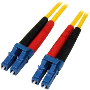 7M FIBER OPTIC LC/LC M/M 9/125 SINGLE MODE DUPLEX PATCH CABLE