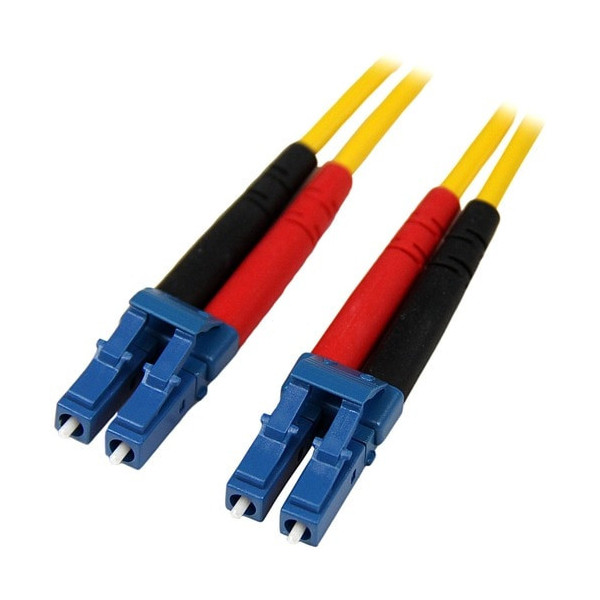 7M FIBER OPTIC LC/LC M/M 9/125 SINGLE MODE DUPLEX PATCH CABLE