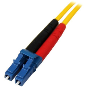 7M FIBER OPTIC LC/LC M/M 9/125 SINGLE MODE DUPLEX PATCH CABLE